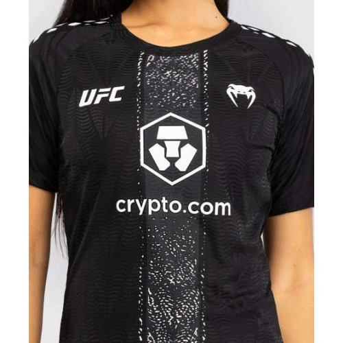 Женская футболка UFC Zenith by Venum для боя, чёрная