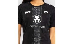 Women's UFC Zenith by Venum Black Authentic Fight Night Walkout Jersey