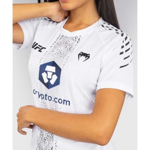 Women's UFC Zenith by Venum White Authentic Fight Night Walkout Jersey