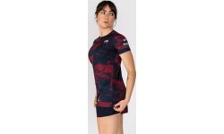 Women’s UFC Zenith by Venum Burgundy Authentic Fight Week Performance Short Sleeve T-Shirt
