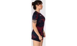 Women’s UFC Zenith by Venum Burgundy Authentic Fight Week Performance Short Sleeve T-Shirt
