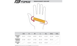 Pirštinės Force LAND // dydis XXL (juoda/žalia)