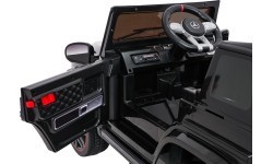 Vaikiškas elektromobilis Mercedes G63 AMG LIFT, juodas
