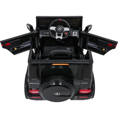 Vaikiškas elektromobilis Mercedes G63 AMG LIFT, juodas