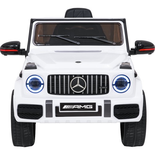 Elektromobilis Mercedes G63 AMG LIFT, baltas