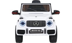 Elektromobilis Mercedes G63 AMG LIFT, baltas