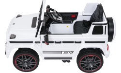 Электромобиль Mercedes G63 AMG LIFT, белый
