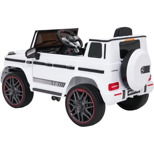 Электромобиль Mercedes G63 AMG LIFT, белый