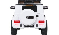 Elektromobilis Mercedes G63 AMG LIFT, baltas