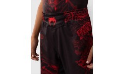 Venum Wolf Atak Kids Fightshorts - Black/Red