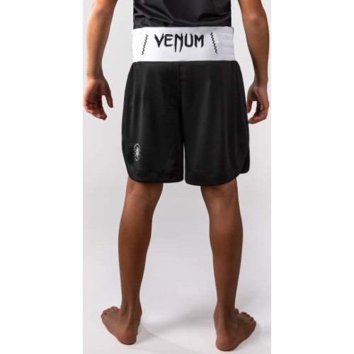 Venum Classic Youth Boxing Shorts - Black/White