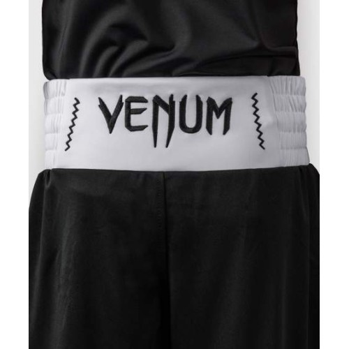 Детские боксёрские шорты Venum Classic, чёрно-белые