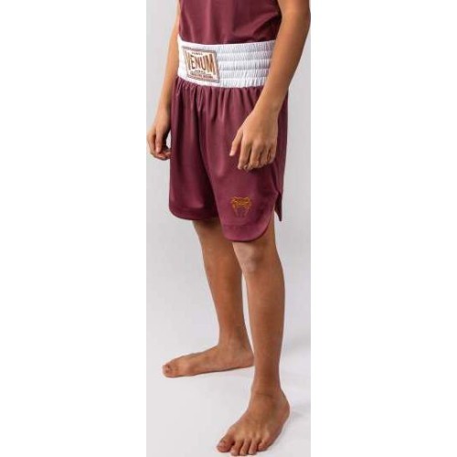 Venum Classic Youth Boxing Shorts - Burgundy