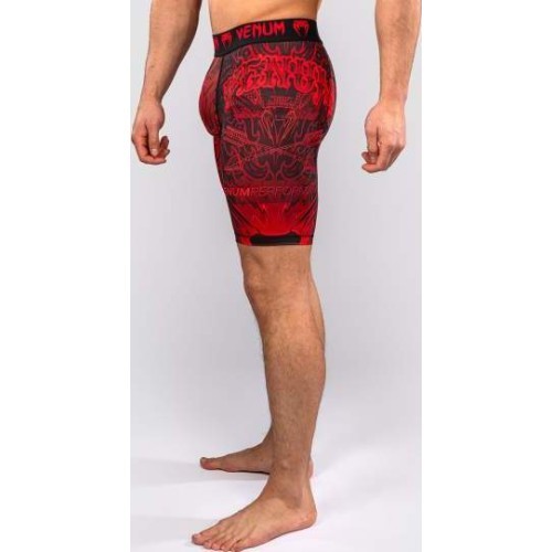 Venum Wolf Atak Vale Tudo Shorts - Black/Red