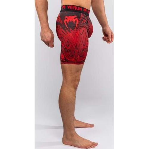 Venum Wolf Atak Vale Tudo Shorts - Black/Red
