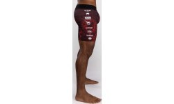 Шорты Venum 20th Anniversary Vale Tudo, черно-красные