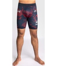 Men’s UFC Zenith by Venum Burgundy Authentic Fight Week Performance Vale Tudo Short