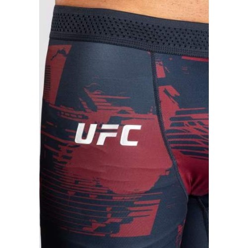 Vyriški Vale Tudo šortai Venum UFC Zenith Authentic Fight Week, bordo