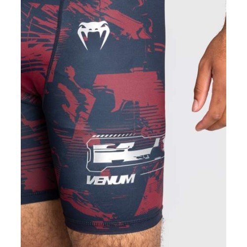 Men’s UFC Zenith by Venum Burgundy Authentic Fight Week Performance Vale Tudo Short