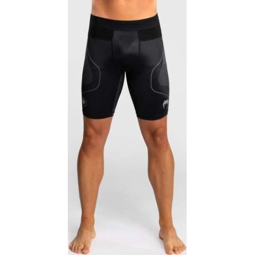 Venum Nexus Vale Tudo Shorts - Black/Silver