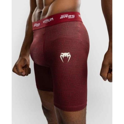 Venum x Ares Men’s Vale Tudo Shorts - Burgundy