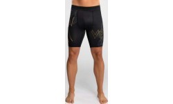 Venum Serpenti Vale Tudo Shorts - Black/Silver/Gold