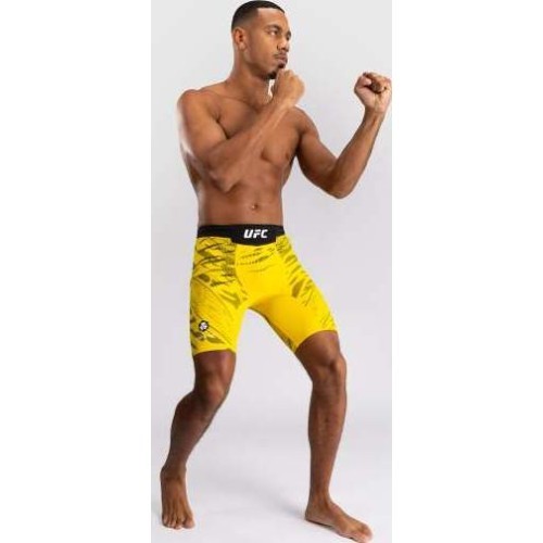 UFC Fusion by Venum Authentic Fight Night Vale Tudo šortai vyrams, geltoni