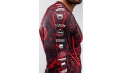 Рашгард с длинным рукавом Venum 20th Anniversary, чёрный/красный