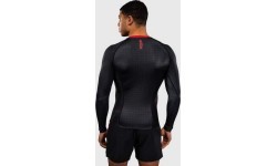 Venum x Roger Gracie Signature Long Sleeve Rashguard - Black/Red