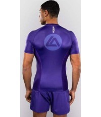 Venum x Roger Gracie Academy Short Sleeve Rashguard - Purple
