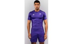 Venum x Roger Gracie Academy Short Sleeve Rashguard - Purple