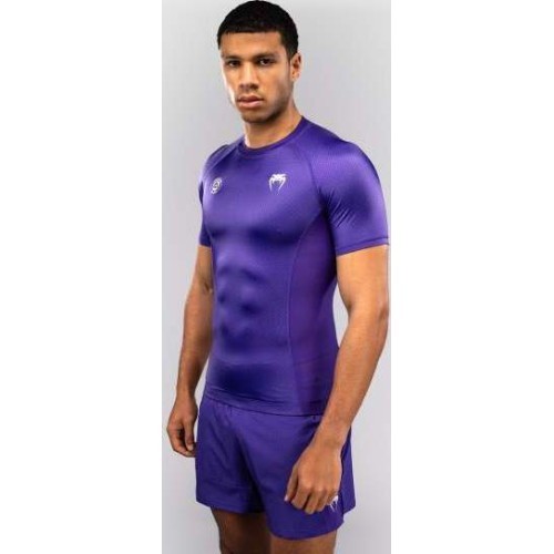 Venum x Roger Gracie Academy Short Sleeve Rashguard - Purple