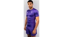 Venum x Roger Gracie Academy Short Sleeve Rashguard - Purple