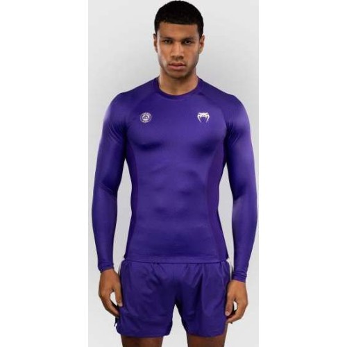 Venum x Roger Gracie Academy Long Sleeve Rashguard - Purple