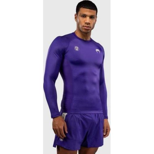 Venum x Roger Gracie Academy rashguard ilgomis rankovėmis, violetinis