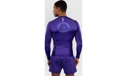 Venum x Roger Gracie Academy rashguard ilgomis rankovėmis, violetinis