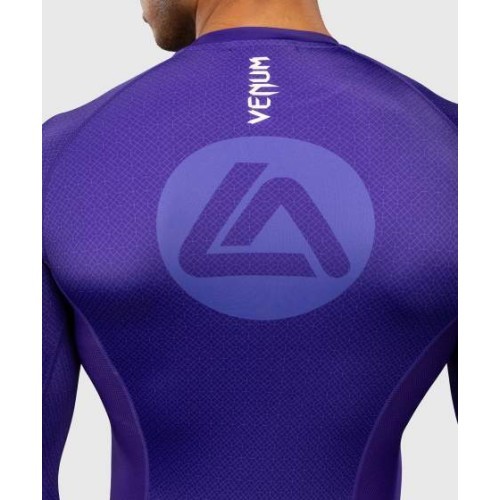 Venum x Roger Gracie Academy rashguard ilgomis rankovėmis, violetinis