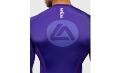 Venum x Roger Gracie Academy rashguard ilgomis rankovėmis, violetinis