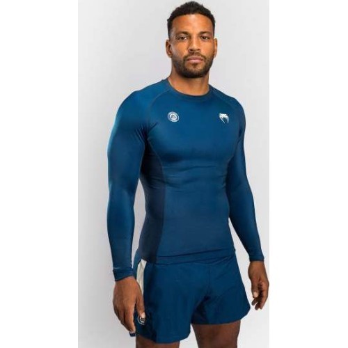 Venum x Roger Gracie Academy Long Sleeve Rashguard - Blue