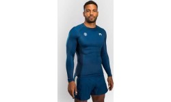 Venum x Roger Gracie Academy Long Sleeve Rashguard - Blue