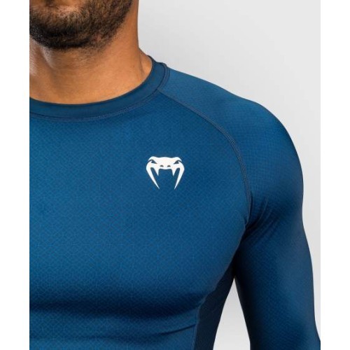 Venum x Roger Gracie Academy Long Sleeve Rashguard - Blue