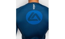 Marškinėliai Venum x Roger Gracie Academy Rashguard ilgomis rankovėmis, mėlyni