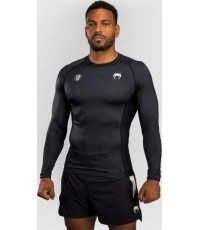 Venum x Roger Gracie Academy Long Sleeve Rashguard - Black