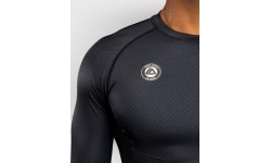 Venum x Roger Gracie Academy ilgarankovis rashguard, juodas