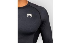 Venum x Roger Gracie Academy ilgarankovis rashguard, juodas