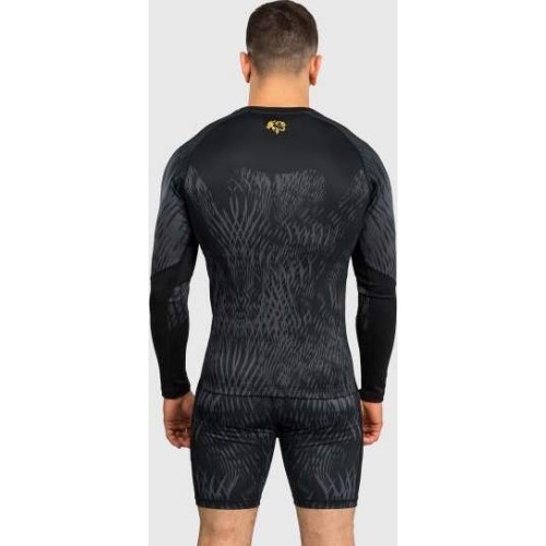 Venum x Chimaev Rashguards - Black/Grey