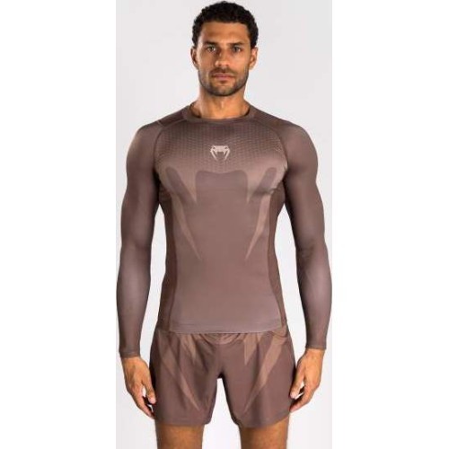 Рашгард Venum No Gi – Chocolate Brown