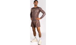 Venum No Gi Rashguards - Chocolate Brown