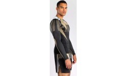 Venum Adrenaline Long Sleeve Rashguard - Black/Sand