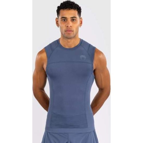 Venum G-Fit Air Men's Sleeveless Rashguard - Foggy Blue
